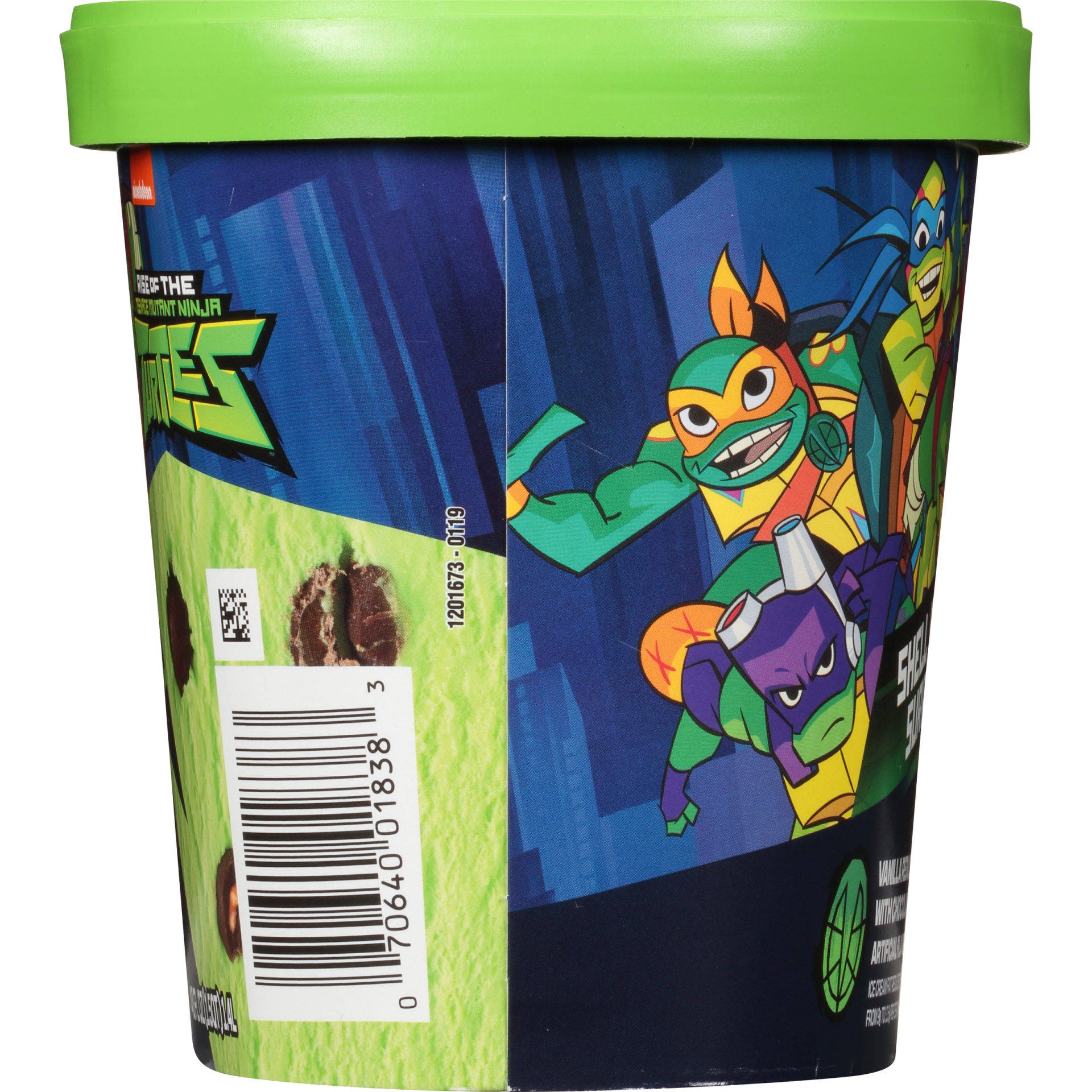 slide 5 of 8, Nickelodeon Rise Of The Teenage Mutant Ninja Turtles Shell Shock Surprise Ice Cream, 48 fl oz