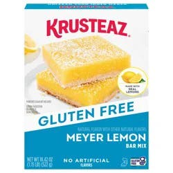 Krusteaz Gluten Free Meyer Lemon Bar Mix