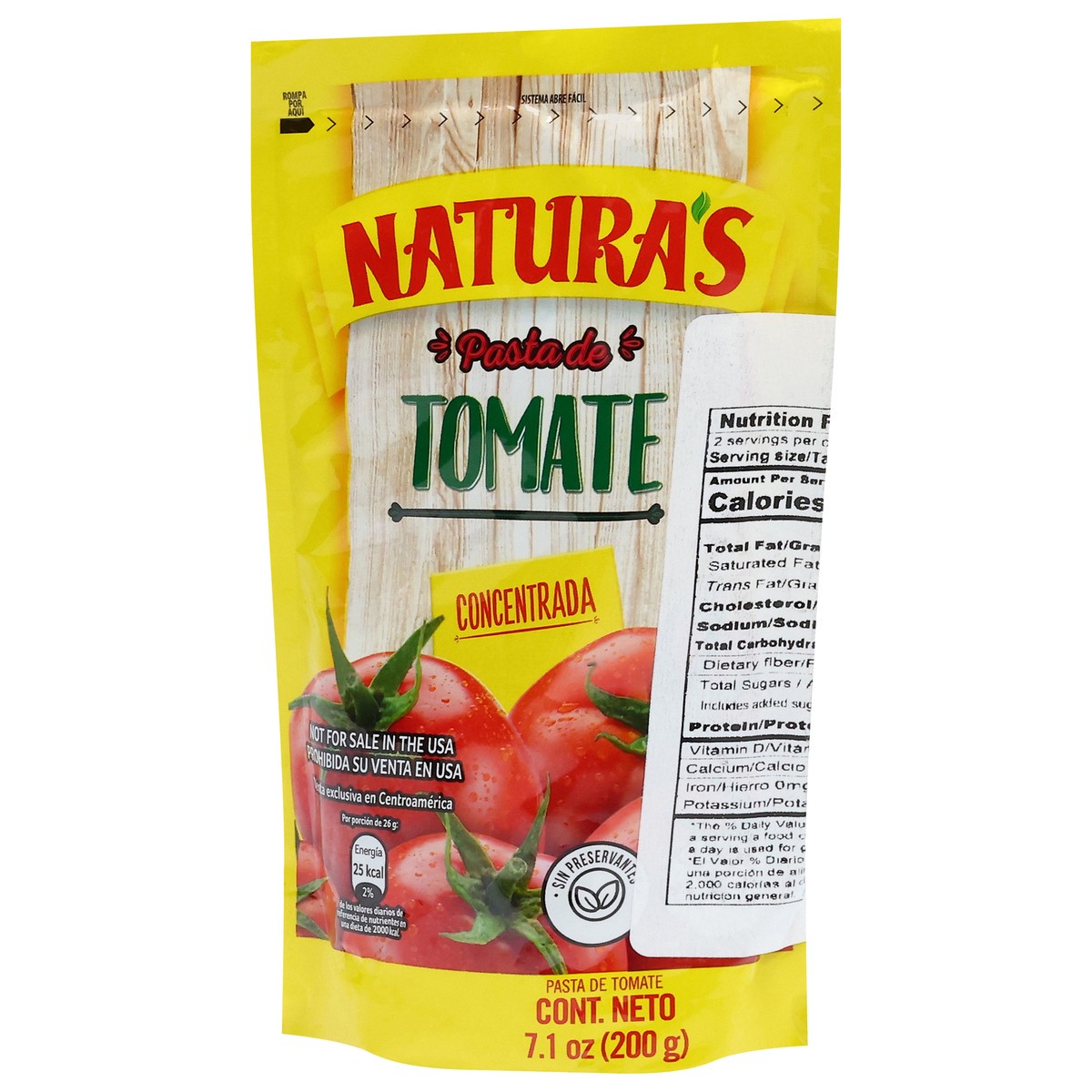 slide 5 of 13, Natura's Tomato Paste 7.1 oz, 210 gram