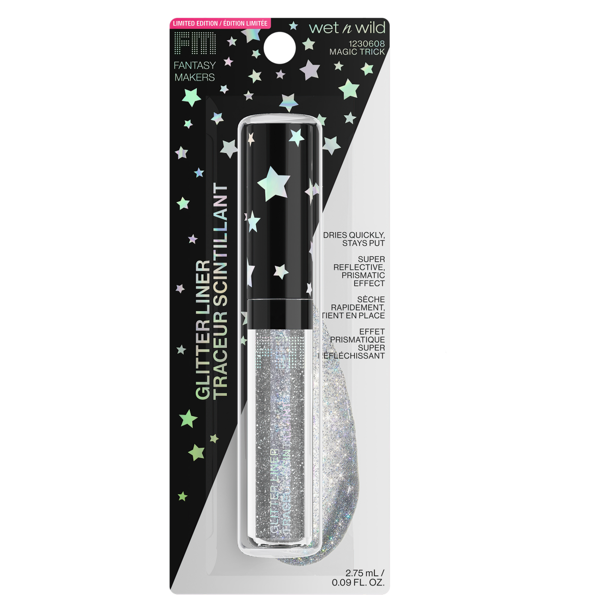 slide 1 of 1, wet n wild Fantasy Maker Glitter Liner Magic Trick, 0.09 fl. oz.