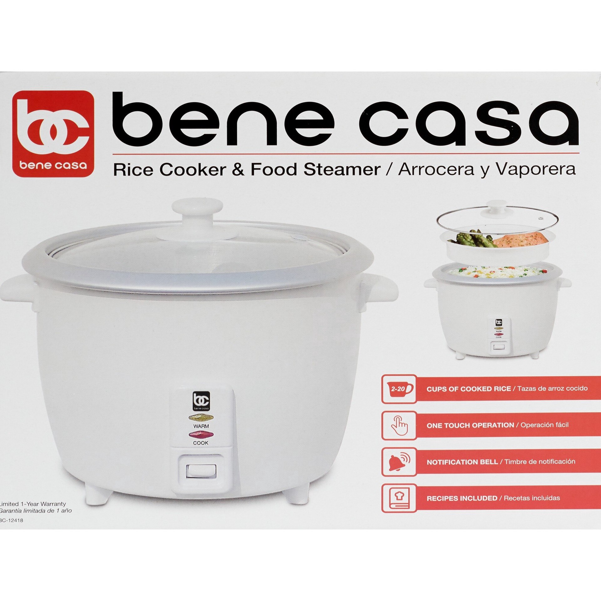 slide 1 of 1, Bene Casa R/cooker, 1 ct