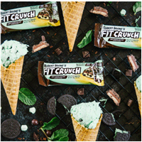 slide 11 of 17, FITCRUNCH High Protein Mint Chocolate Chip Baked Bar 1.62 oz, 1.62 oz