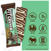 slide 14 of 17, FITCRUNCH High Protein Mint Chocolate Chip Baked Bar 1.62 oz, 1.62 oz