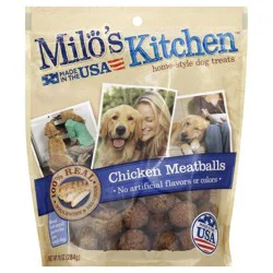 Milo's Kitchen Milo’s Kitchen Chicken Meatballs Dog Treats