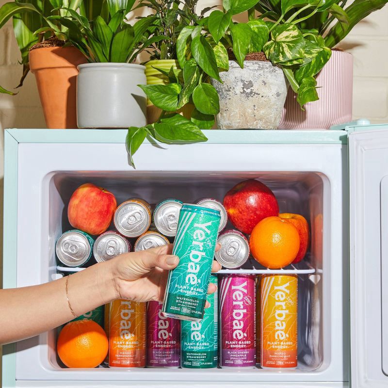 slide 3 of 3, Yerbae Plant-Based Energy Yerbae Watermelon Strawberry Plant Based Energy Drink- 12 fl oz, 12 fl oz