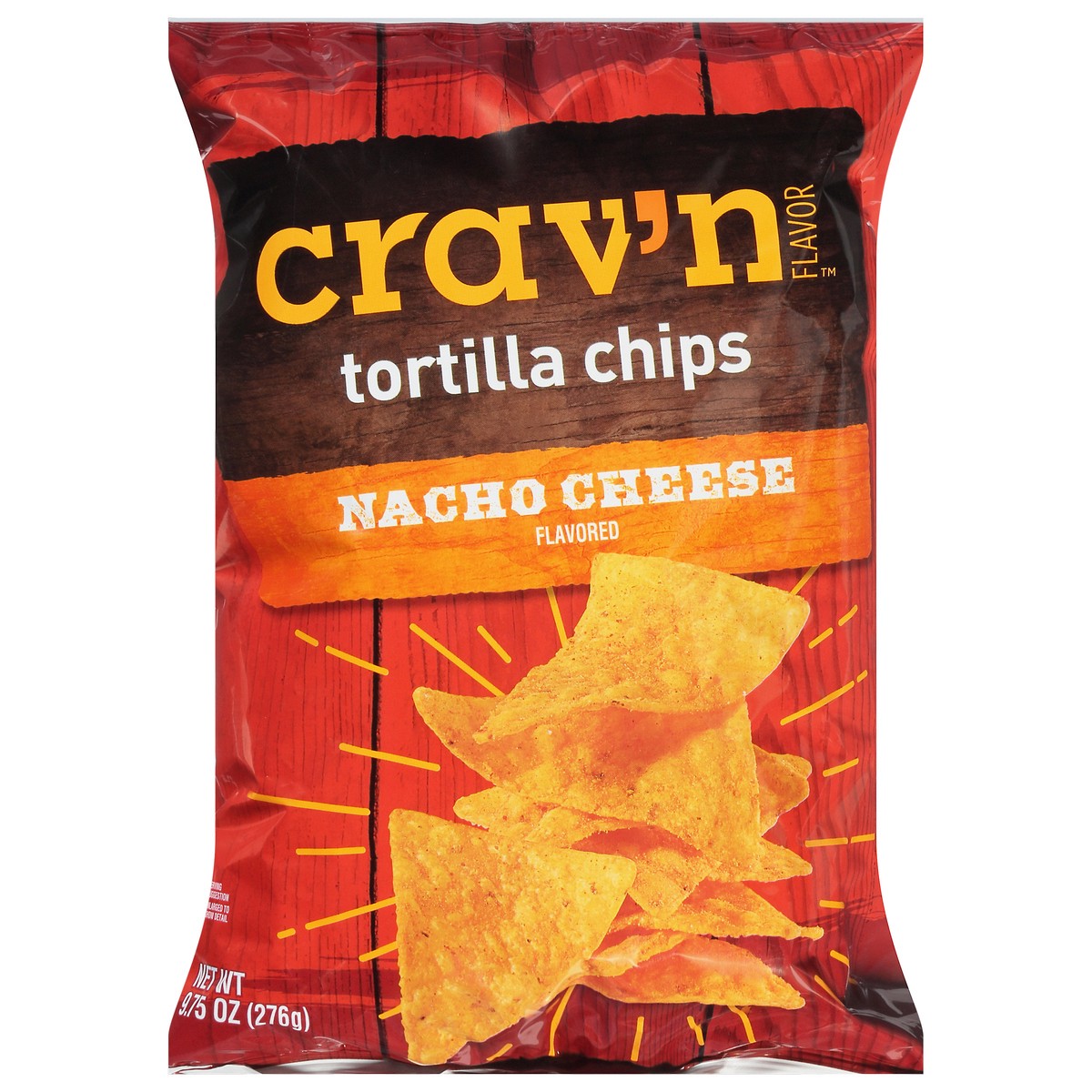 slide 16 of 17, Crav'n Flavor Nacho Cheese Flavored Tortilla Chips 9.75 oz, 