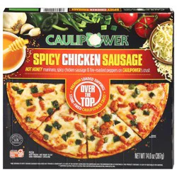 Caulipower Spicy Chicken Sausage Pizza 14.0 oz