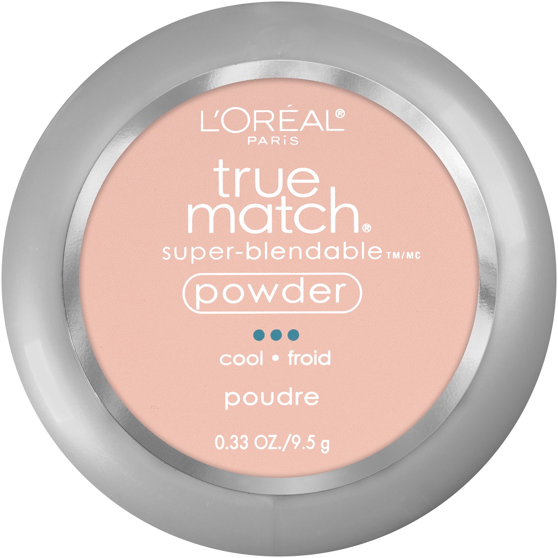 slide 1 of 6, L'Oréal True Match Powder C2 Natural Ivory, 0.33 oz