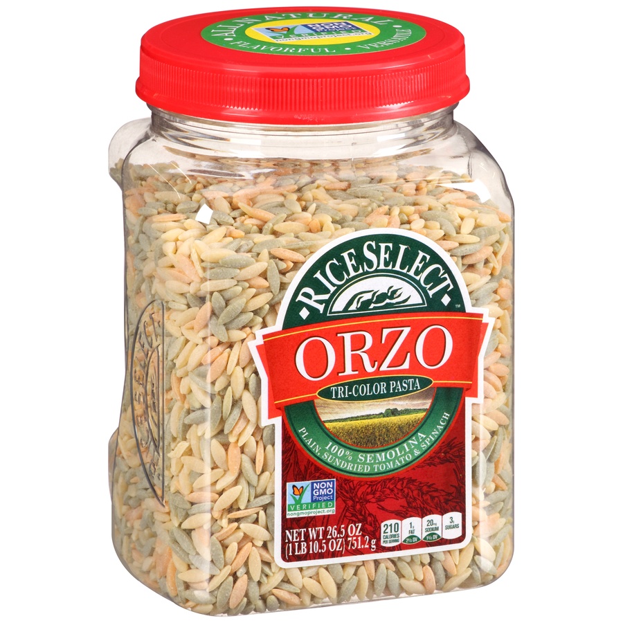 slide 2 of 8, RiceSelect Orzo, 26.5 oz