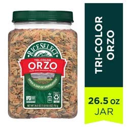 RiceSelect Orzo, Tri-Color