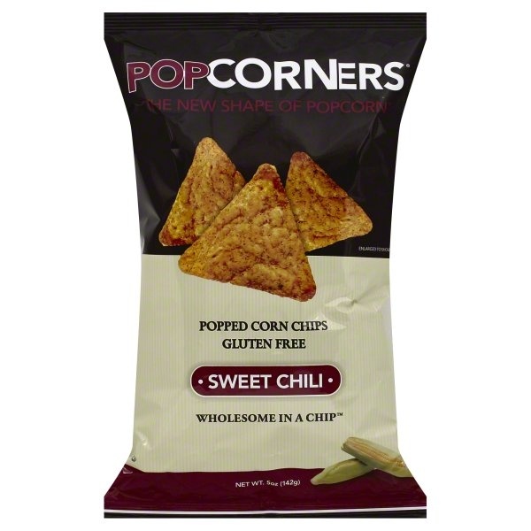 slide 1 of 1, PopCorners Sweet Chili Popped Corn Chips, 6 oz