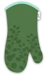 Fiesta Jade Oven Mitt with Silicone Print