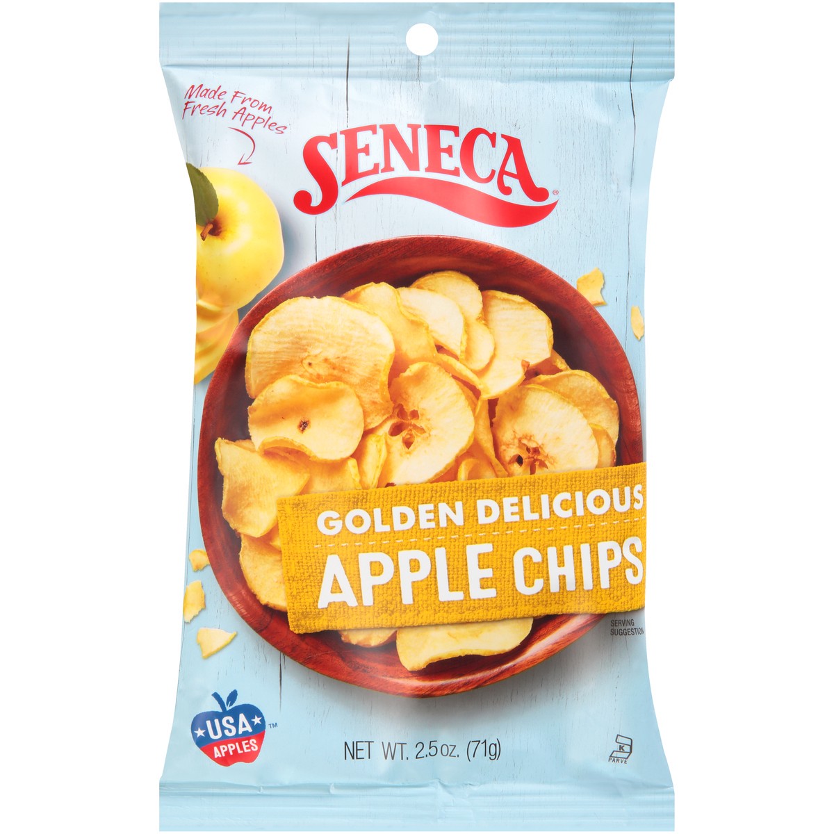 slide 1 of 11, Seneca Apple Chips, 2.5 oz