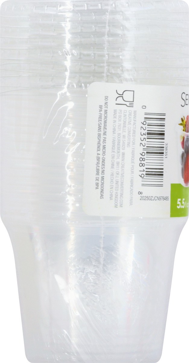 slide 4 of 9, Sensations 5.5 Fluid Ounce Portion Cups with Lids Cup/Tub/Bowl 16 ea, 16 ct