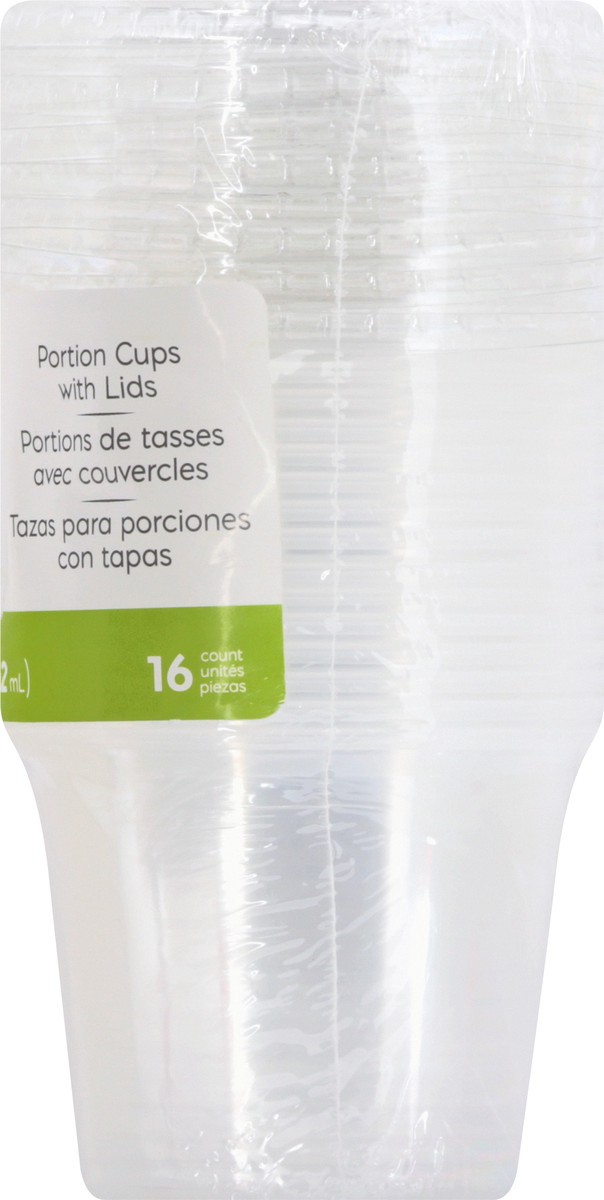 slide 2 of 9, Sensations 5.5 Fluid Ounce Portion Cups with Lids Cup/Tub/Bowl 16 ea, 16 ct