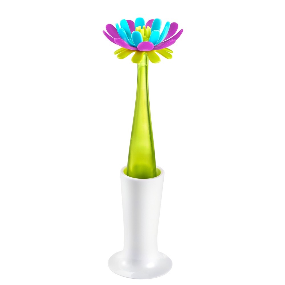 slide 6 of 8, Boon Forb Silicone Bottle Brush, 1 ct