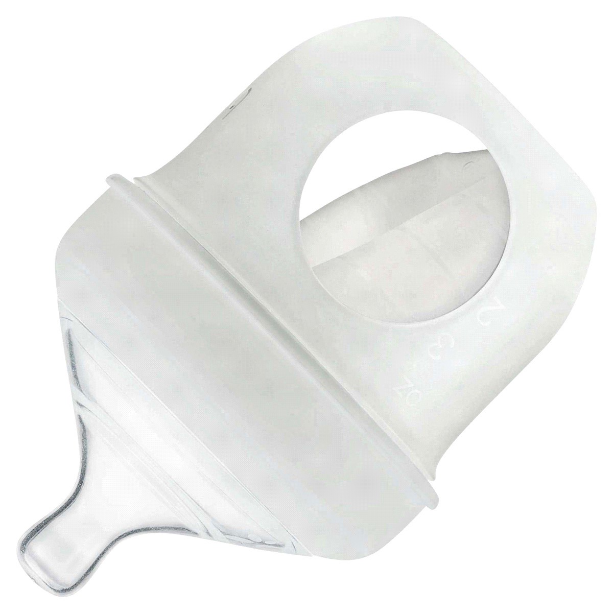 slide 4 of 5, Boon NURSH 4 oz. Silicone Pouch Bottle - Grey, 3 ct