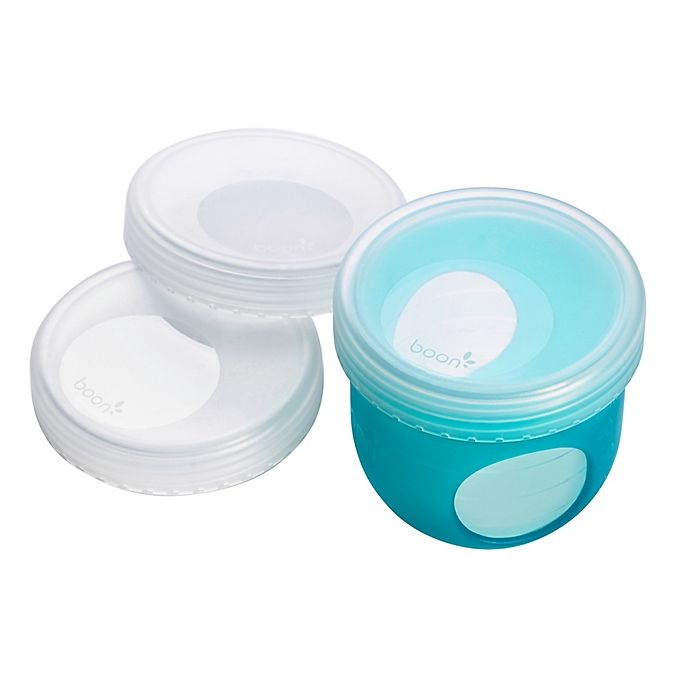 slide 2 of 6, Boon NURSH Milk Storage Lids, 3 ct