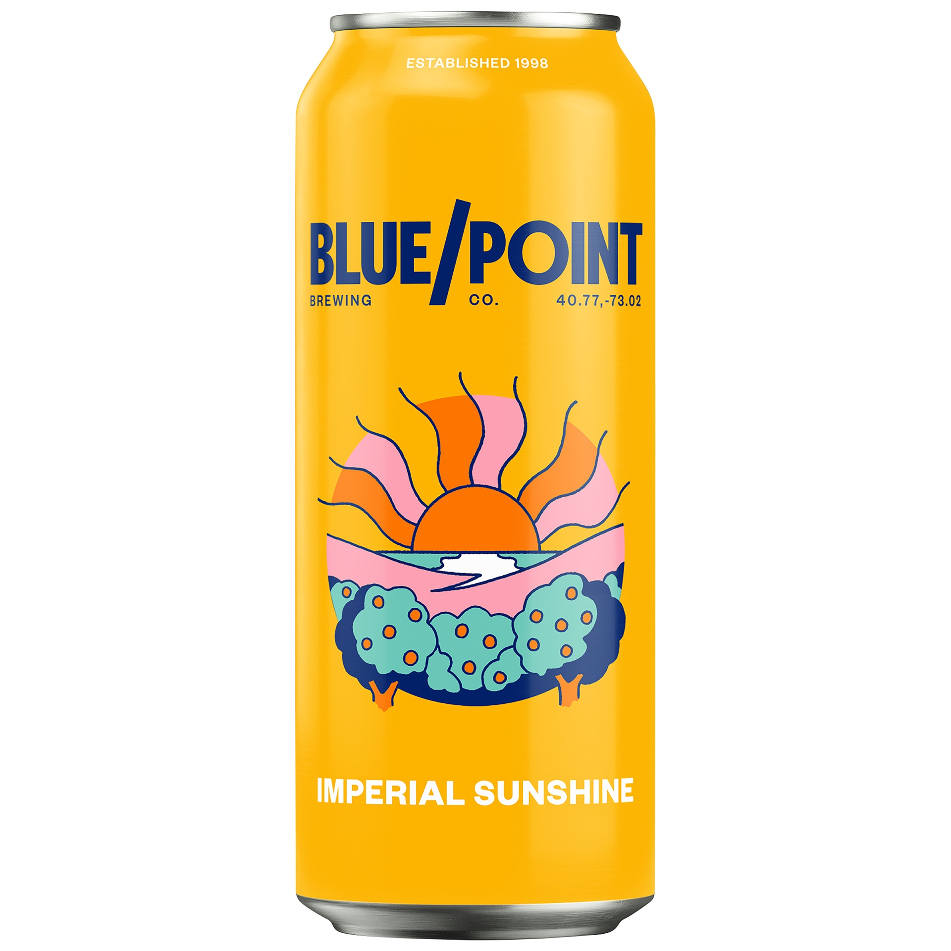 slide 1 of 1, Blue Point Brewing Company Imperial Sunshine, 9.6% ABV, 16 oz