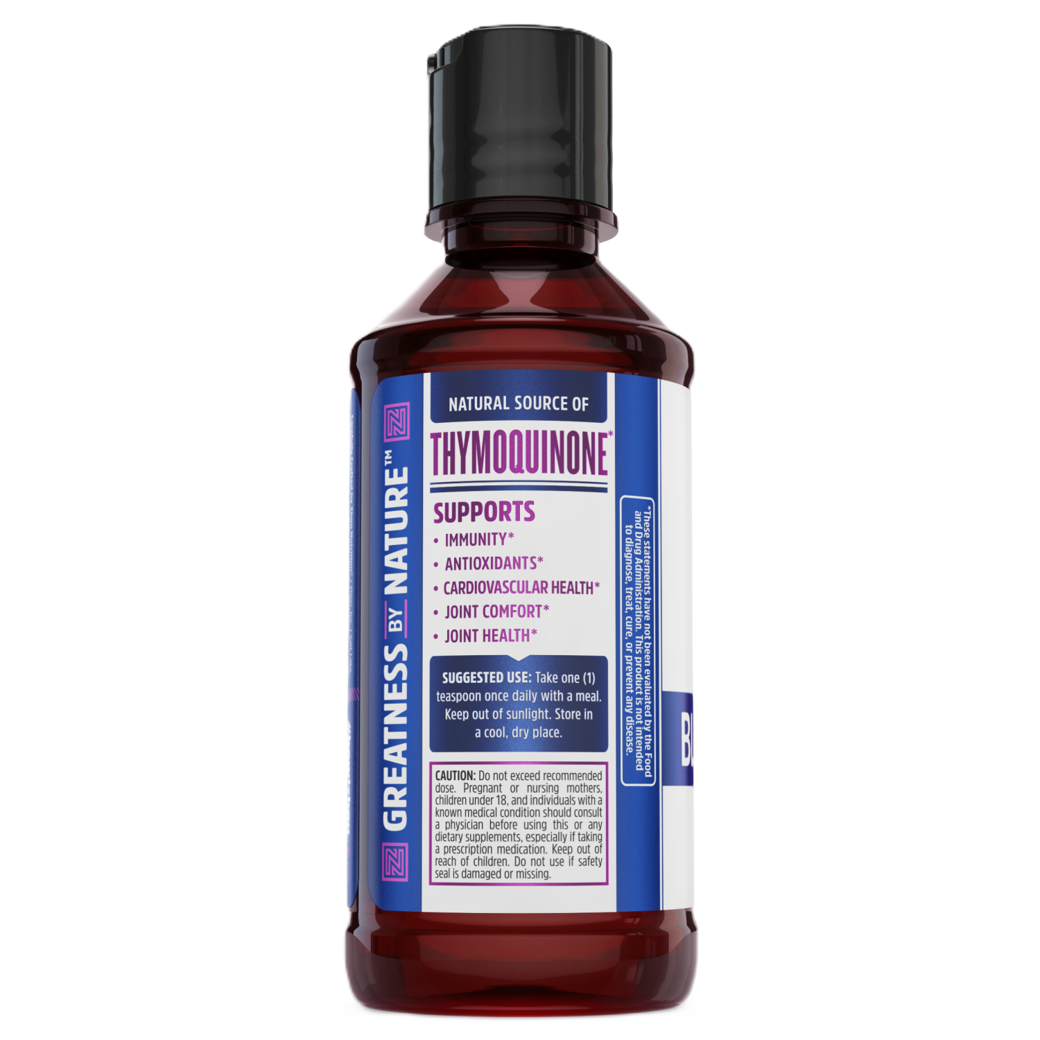 slide 3 of 4, Z ZHOU Zhou Organic Black Seed Oil 4OZ, 4 oz