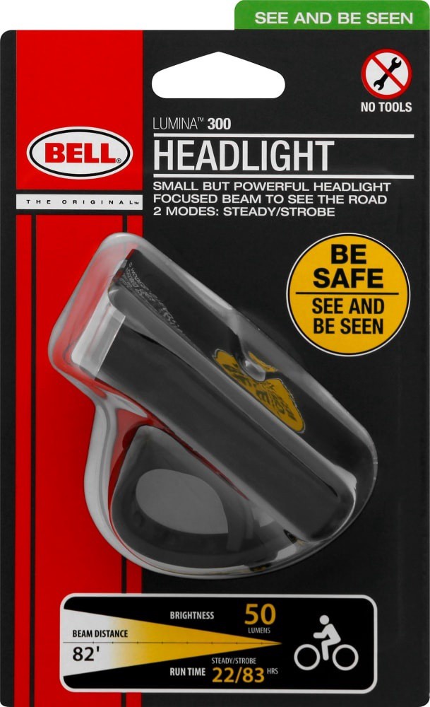 slide 1 of 1, Bell Lumnia 300 Compact Headlight, 1 ct