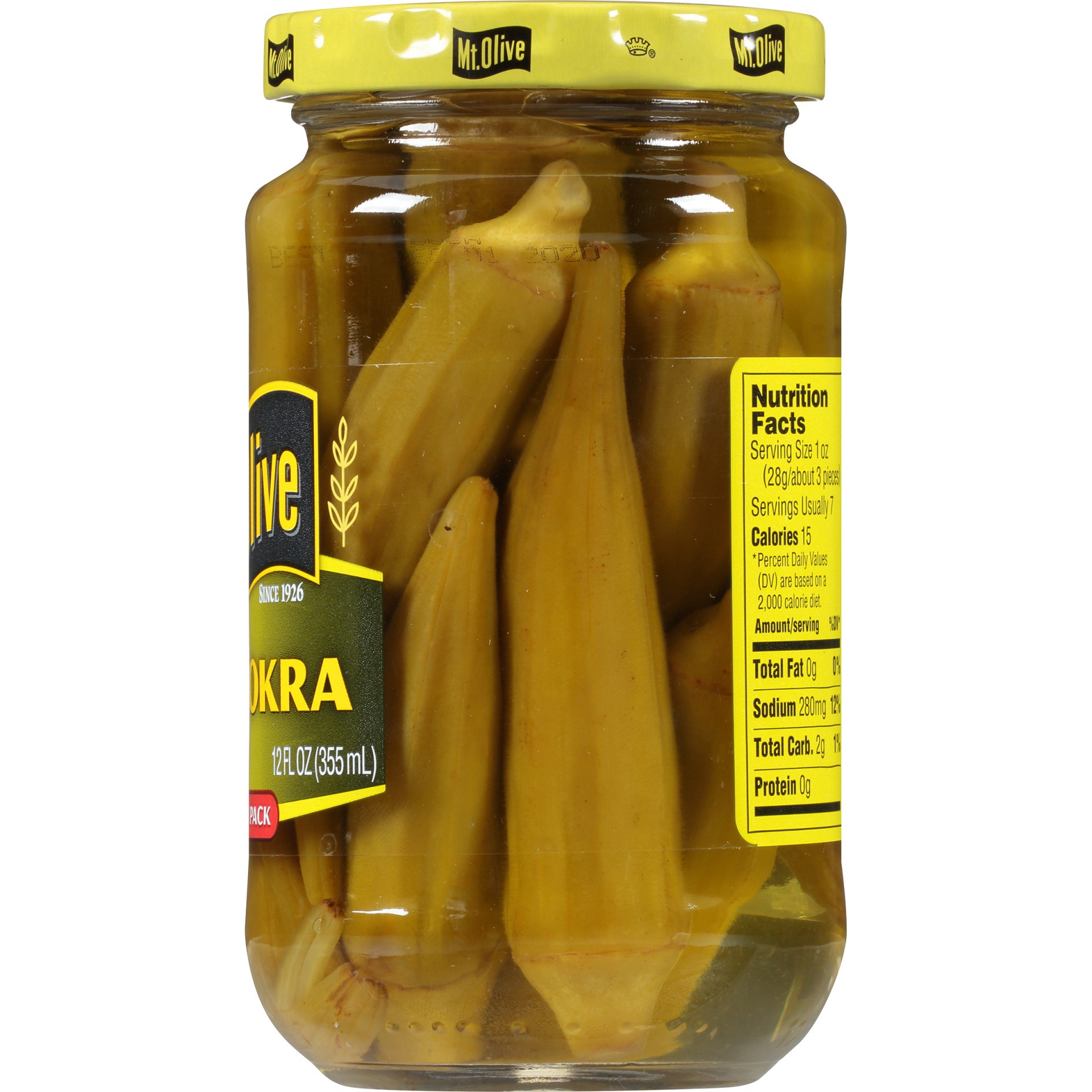 slide 6 of 6, Mt. Olive Mild Okra 12 Ounces, 12 oz