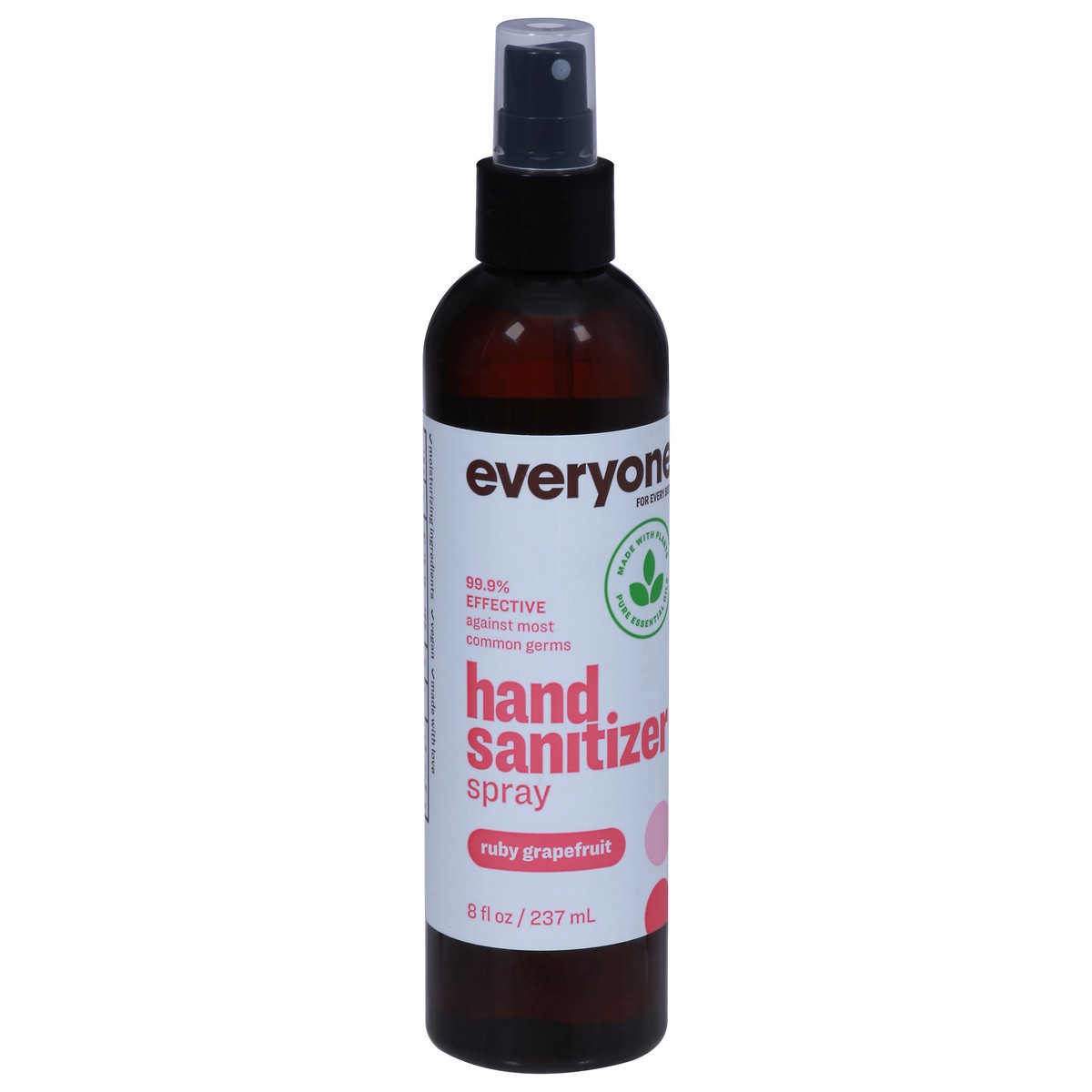 slide 2 of 9, Everyone Ruby Grapefruit Hand Sanitizer Spray 8 fl oz, 1 ct