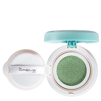 slide 1 of 1, The Crme Shop Clean Canvas Color Correcting Cushion Primer Green, 1 ct