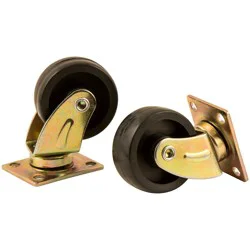 Shepherd Hardware 2 -Pack 1-5/8-in Plastic Swivel Caster