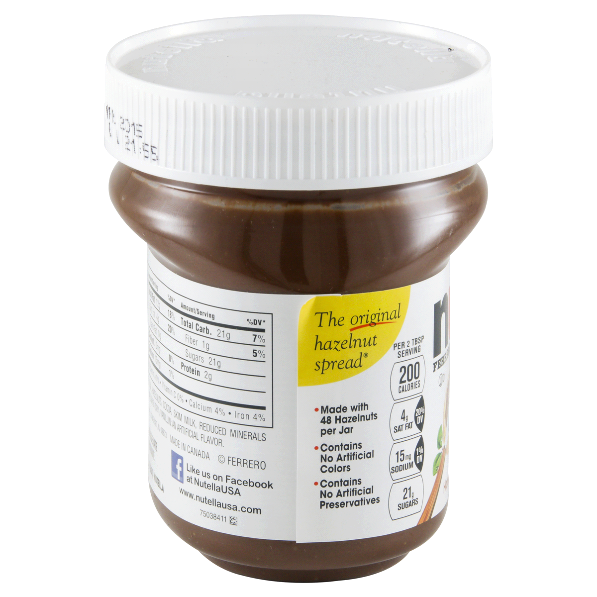 slide 3 of 4, Nutella Chocolate Hazelnut Spread - 13oz, 13 oz