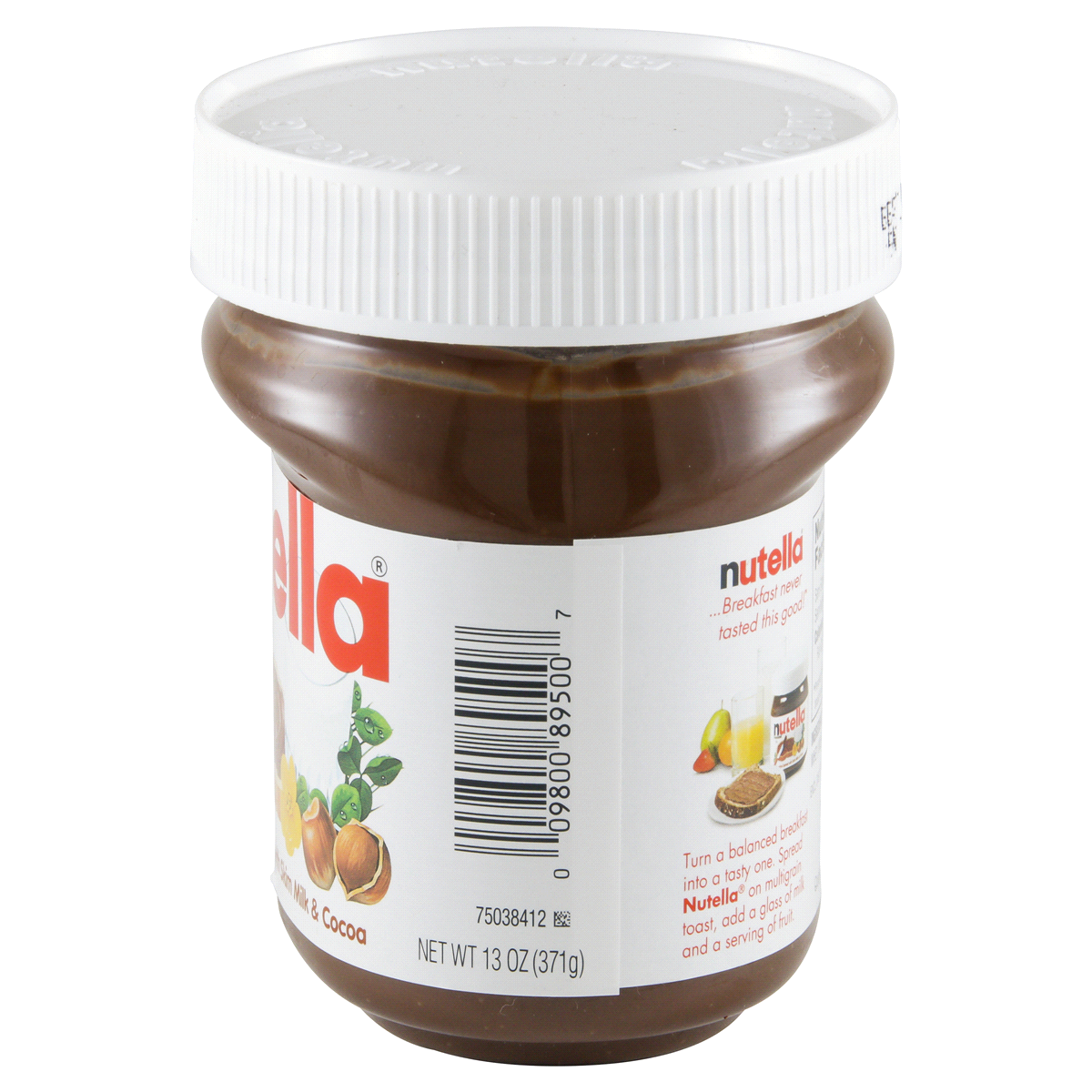 slide 2 of 4, Nutella Chocolate Hazelnut Spread - 13oz, 13 oz