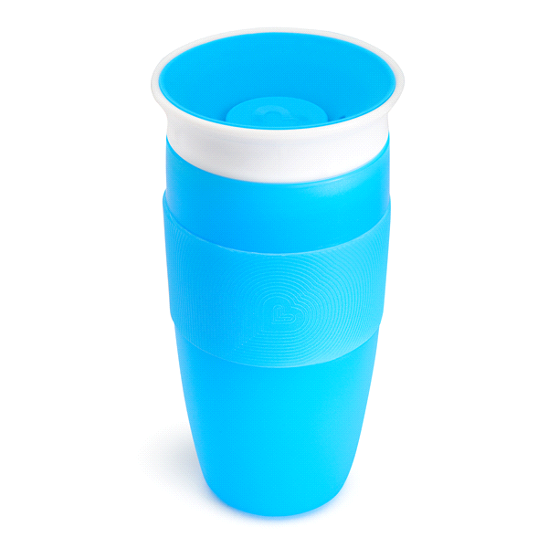 slide 1 of 1, Munchkin Miracle 360° Sippy Cup - Blue, 14 oz