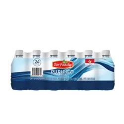 Our Family Water Purified - 24 ct