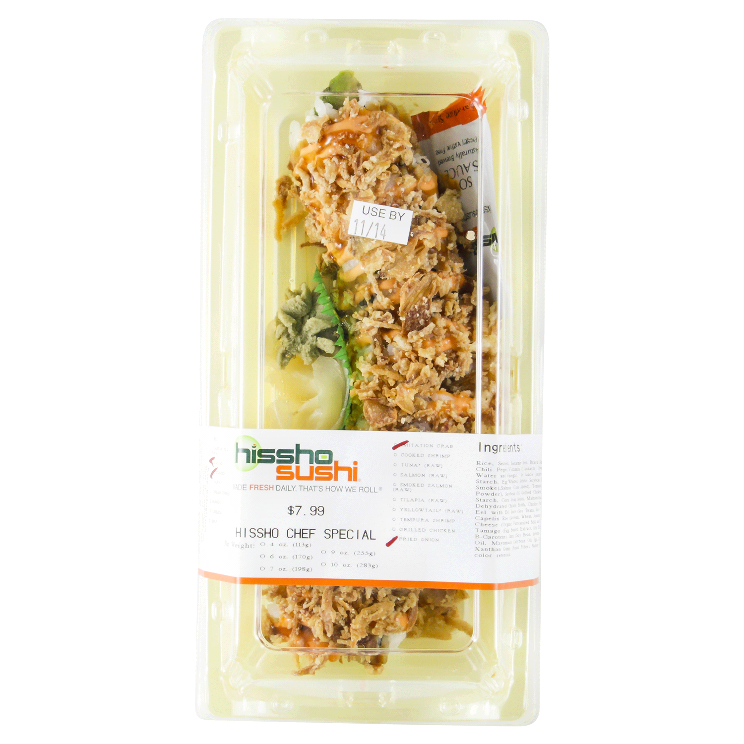 slide 2 of 2, Hissho Sushi Chef's Special, 1 ct