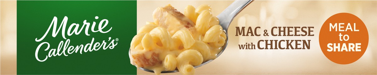 slide 8 of 11, Marie Callender's Mac & Cheese With Chicken, Meal to Share, Frozen Meal, 26 oz