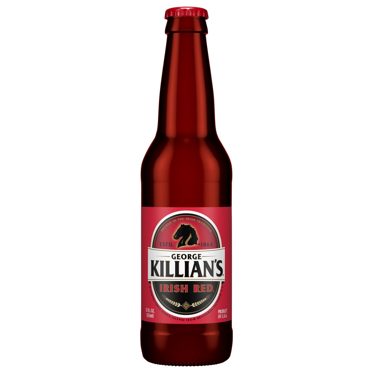 slide 1 of 1, George Killian's Irish Red Beer 12 fl oz, 12 oz