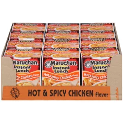 Maruchan Instant Lunch Hot & Spicy Chicken Flavor Ramen Noodle Soup