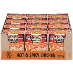 Maruchan Instant Lunch Hot & Spicy Chicken Flavor Ramen Noodle Soup