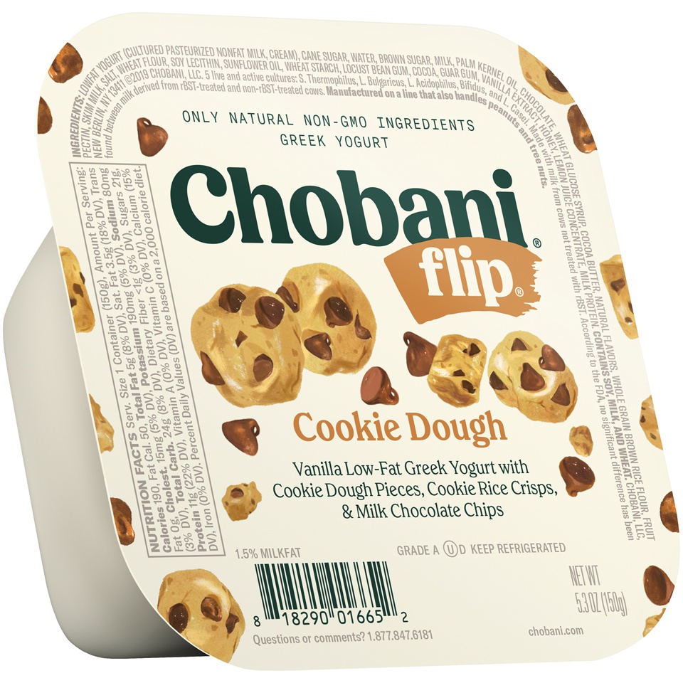 slide 4 of 8, Chobani Flip Cookie Dough Ygrt, 4.5 oz