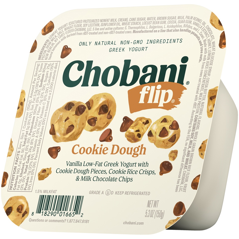 slide 5 of 8, Chobani Flip Cookie Dough Ygrt, 4.5 oz