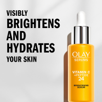 slide 17 of 22, Olay Vitamin C + Peptide 24 Serum, 1.3 oz, 1 ct