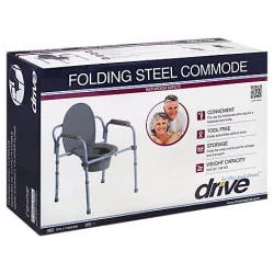 Drive Medical New Commode Rtl11158Kdr - Each