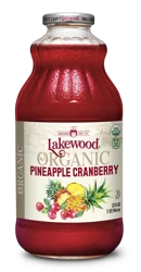 Lakewood Organic Pineapple Cranberry 32 fl oz