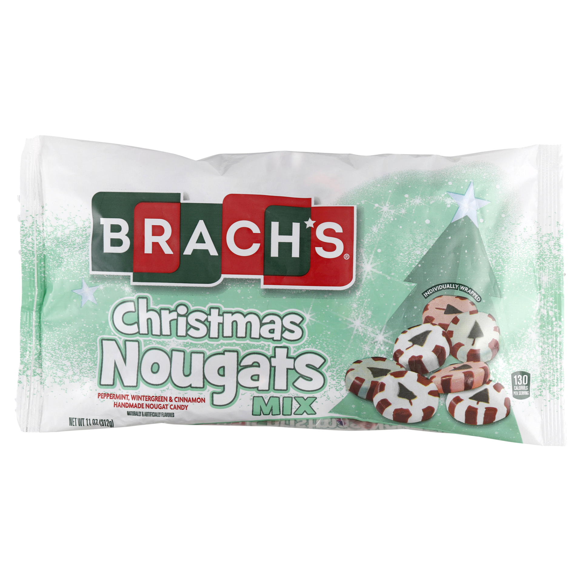 slide 1 of 2, Brach's Christmas Nougats Mix, 11 oz