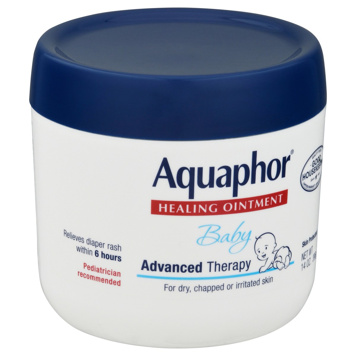 slide 4 of 9, Aquaphor Baby Advanced Therapy Healing Ointment 14 oz, 1 ct