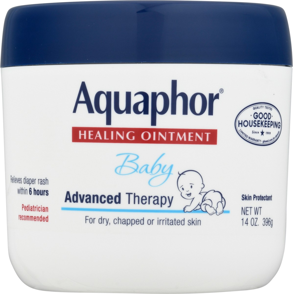slide 6 of 9, Aquaphor Baby Advanced Therapy Healing Ointment 14 oz, 1 ct