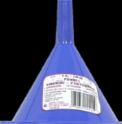 slide 1 of 1, Arrow Plastic Funnel - Assorted Colors, 8 oz