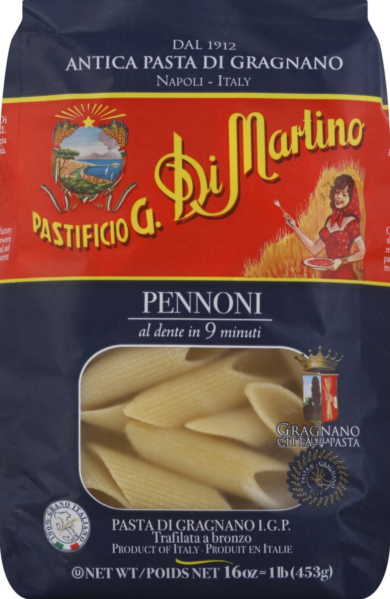 slide 1 of 5, Pastificio G. di Martino Pennoni 16 oz, 16 oz