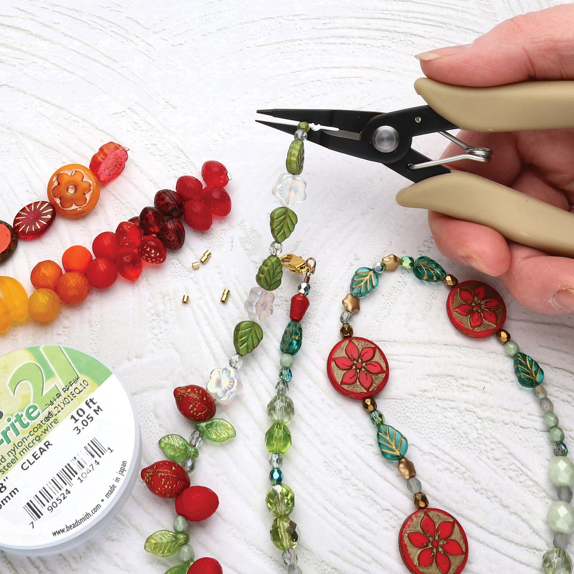 slide 3 of 7, The Beadsmith Beader's All-In-One Pliers, 5.625 in