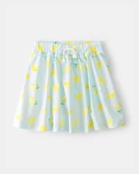 Carters Girls Lemon Skort - Blue Green 7
